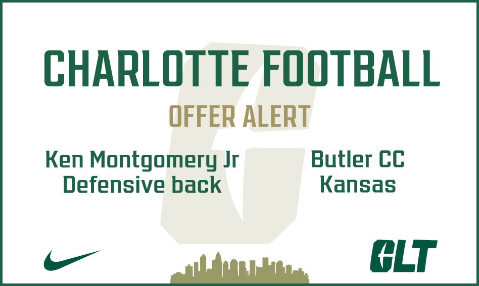 Charlotte Football offers Ken Montgomery Jr