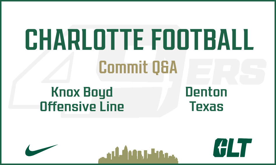 Q&A with Charlotte Football commit Knox Boyd