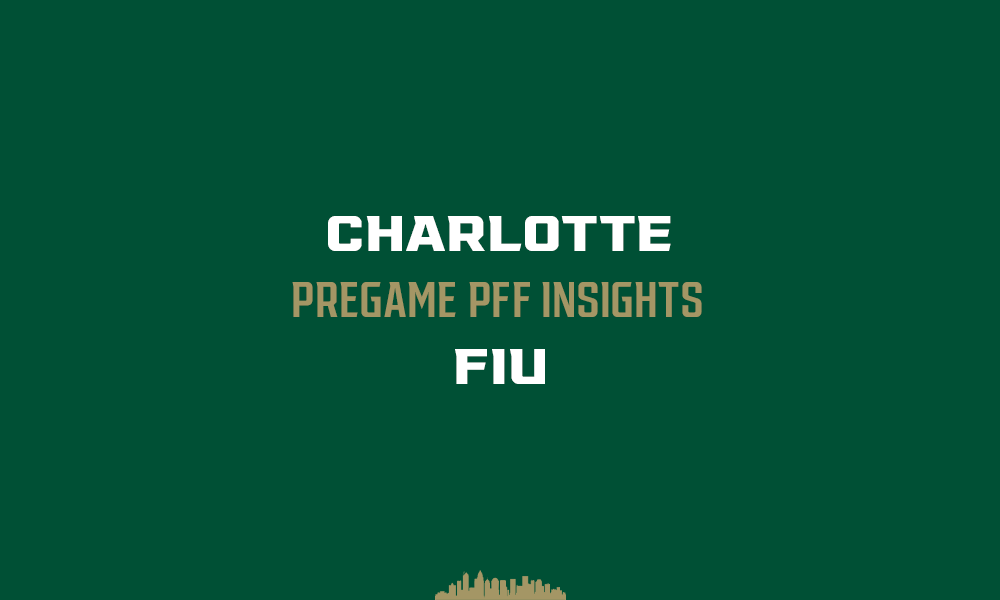 Charlotte vs FIU: Pregame PFF Insights