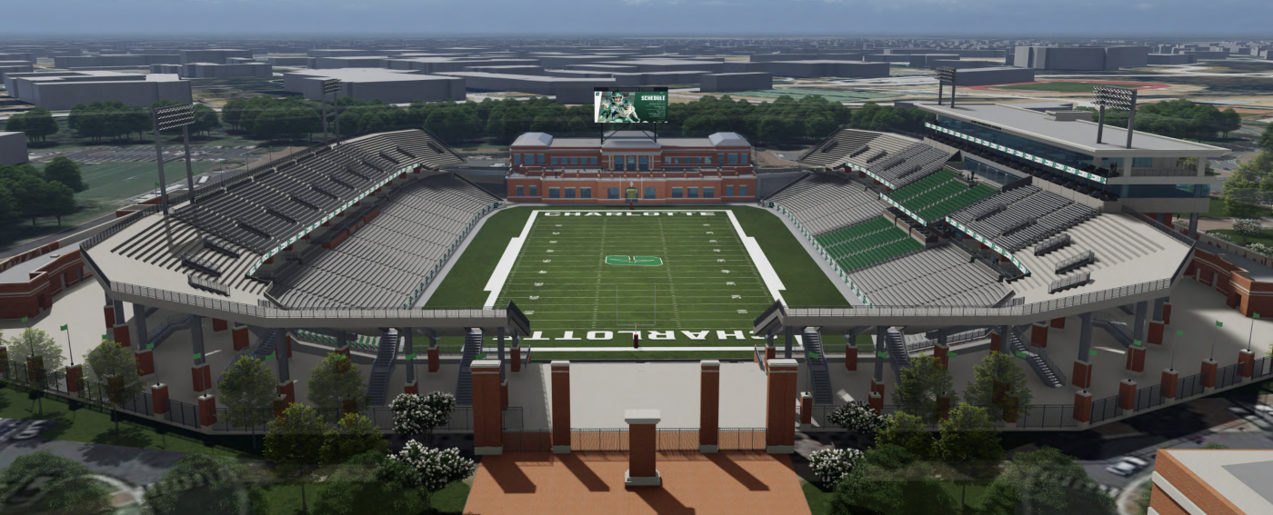 Charlotte 49ers EVERGREEN athletics facilities master vision