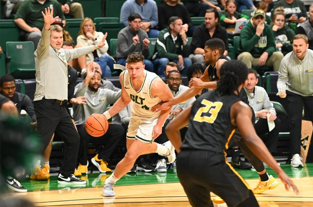 Second leg of a home-and-home with Detroit Mercy