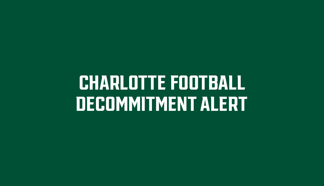 Malik Moses backs off commitment to Charlotte Football